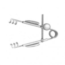 Agricola Lacrimal Sac Retractor 3 x 3 Blunt Pronges Stainless Steel, Agricola Lacrimal Sac Retractor 3 x 3 Blunt Pronges Stainless Steel,